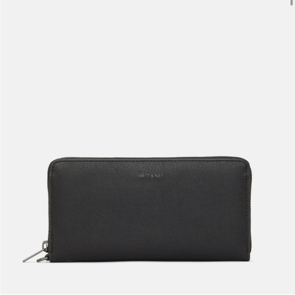 Matt and Nat Elm Continental Wallet Vintage Black